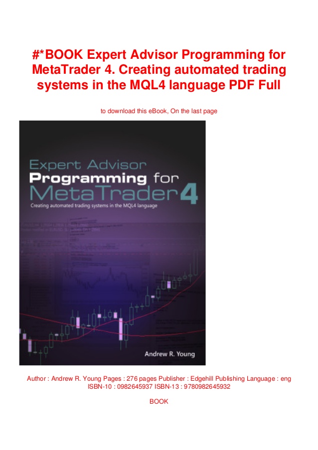 mt4 programming pdf